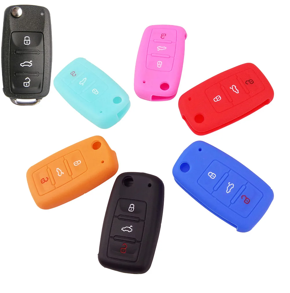 Подходит для Vw Passat Polo Golf Touareg сидение Bora Ibiza Leon Skoda Octavia Fabia Superb 3 кнопки силиконовый