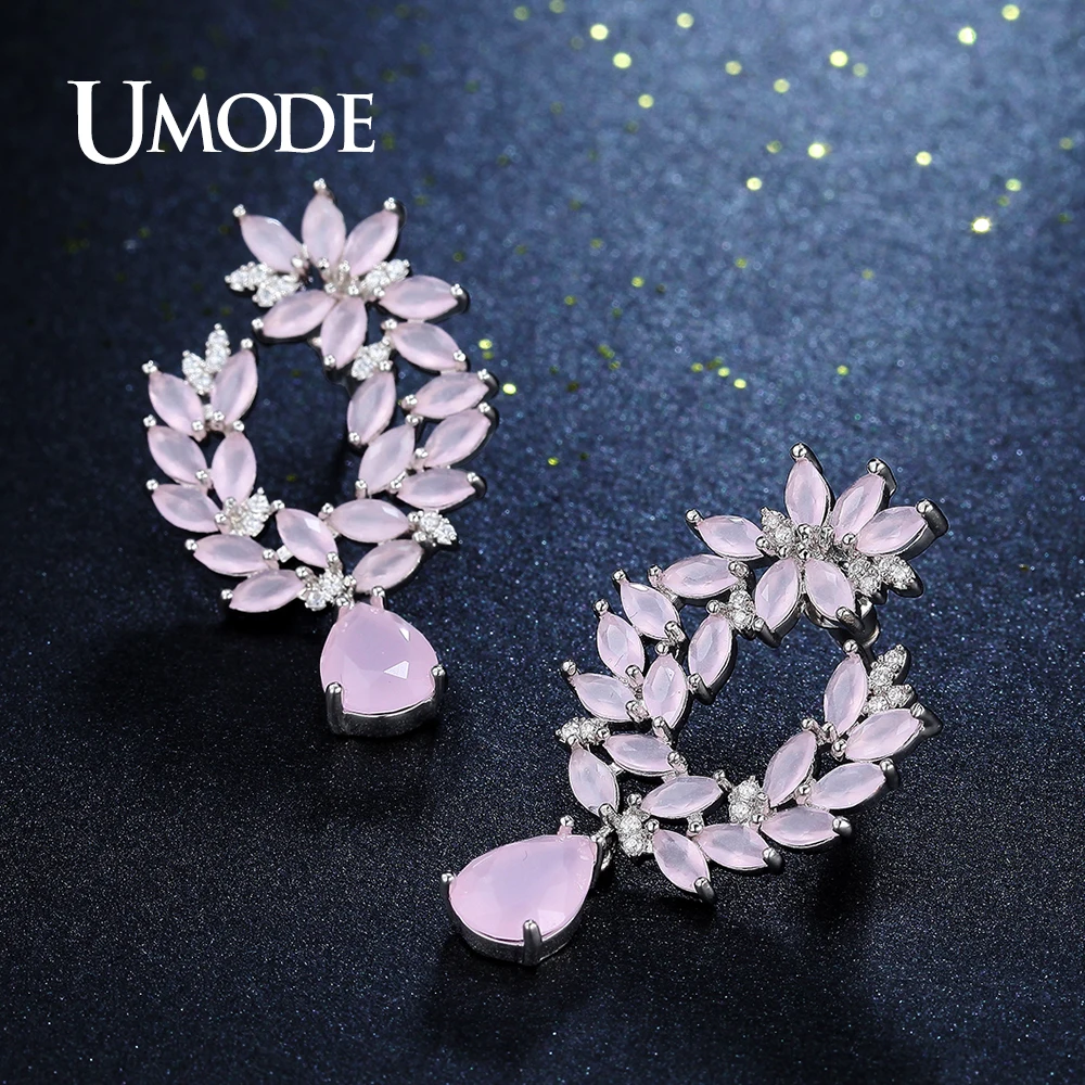 Женские серьги подвески с кристаллами уникальный дизайн|earrings cluster|earrings forpink crystal