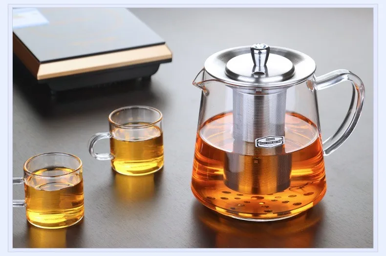 Индукционная специальная кастрюля для варения чая специальная плита стеклянный чайник из нержавеющей стали чайник с внутренним вкладышем цветочный чайник