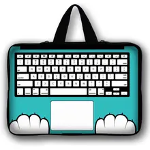 Клавиатура 1" 15,4" 15," 15,6" Сумка для переноски ноутбука чехол Чехол держатель+ Скрытая Ручка для HP Dell Acer