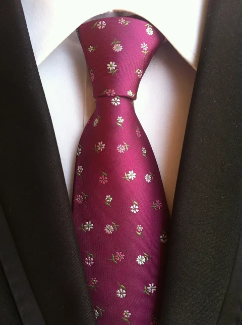 HOOYI/мужские вечерние галстуки в клетку с узором в горошек, деловые галстуки, свадебный подарок, цветочный галстук, рождественские Модные аксессуары - Цвет: Y53