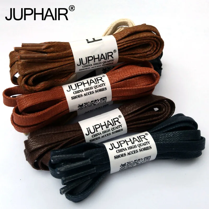 

New 1-12 Pair Coffee Flat Waxed Colored Shoelaces Width Unisex Shoelace Cable 100% Cotton Cheap Shoelaces Colorful Unisex Laces