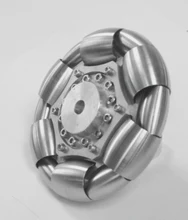 100 мм из нержавеющей стали ролики Omni колеса для мяч баланс ballbot 14183