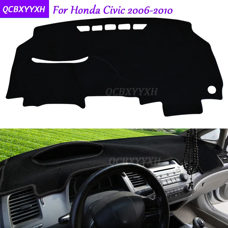 Для Honda Civic 2006-2010 коврик на приборную панель защитный интерьер Photophobism коврик тент подушка для автомобиля Стайлинг авто аксессуары