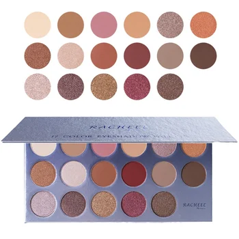 

Shimmer Glitter Eye Shadow Makeup Powder 17 Colors Eyeshadow Palette Cosmetics