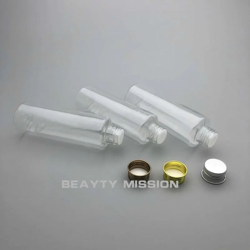 

150ML 36PCS/LOT Screw Cap Bottle, Clear Plastic Lotion Sub-bottling,Aluminum Lid,Shampoo Bottle,Empty Cosmetic Shampoo Container