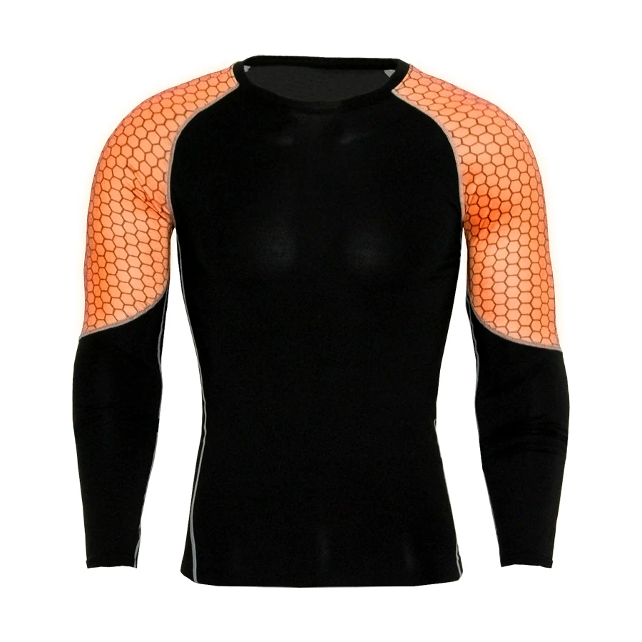 Aismz с длинным рукавом Rash Guard Complete Графический Компрессионные Шорты Многофункциональный Фитнес ММА футболки Для мужчин костюмы