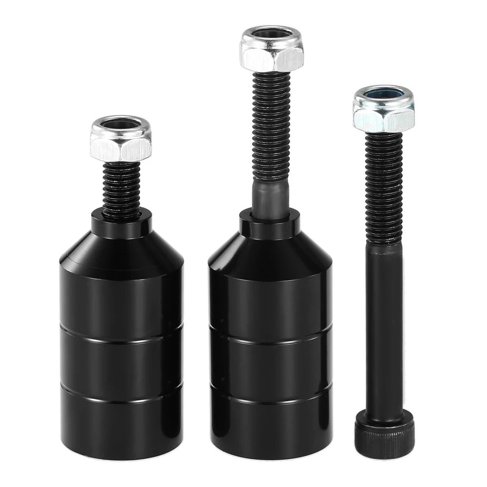 

NEW Stunt Scooter Pegs Set with Hardened Axle Bolts Hardware VSP-01 black Aluminum alloy 3 Screw with Nut Scooter Accessories