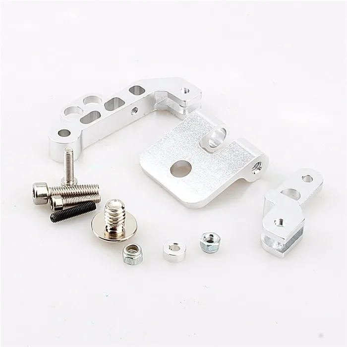 1Pcs FPV CNC LCD Monitor Support Mount Bracket Vertical Holder For DJI Phantom JR Futaba Transmitter