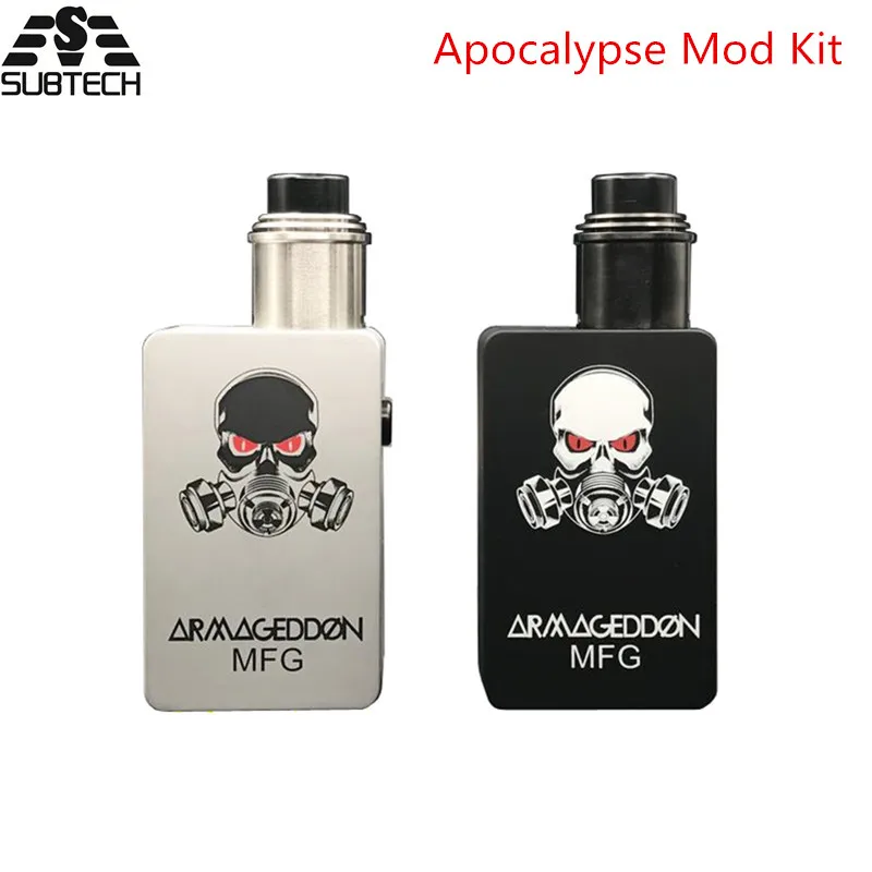 SUB TWO Apocalypse Mod Kit 1:1 24 мм комплект dripka алюминиевый материал механический мод с RDA 24 мм Диаметр Fit 18650 батарея