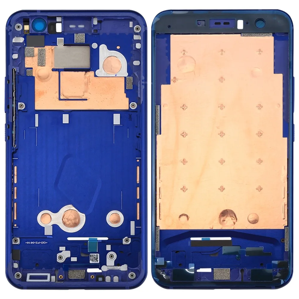 H для htc U11 передний корпус ЖК рамка пластина Замена Ремонт Запчасти