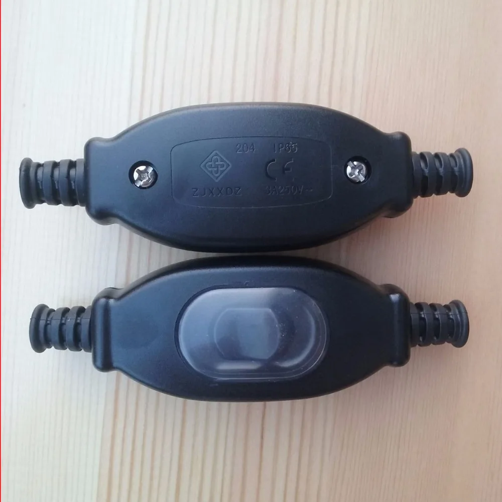 100pcs Inline Waterproof Push Button Switch Light Switch for lighting