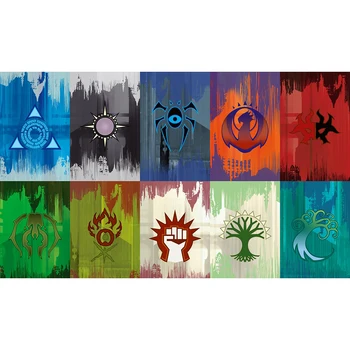 

( Clan Symbols Gallery )Limited Edition 35X60CM MGT Game Playmat MGT Cards Game Playmat Can be Custom Printed