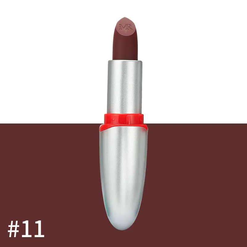 Популярная квадратная трубка 24 цвета помада яркий металлический блеск для губ