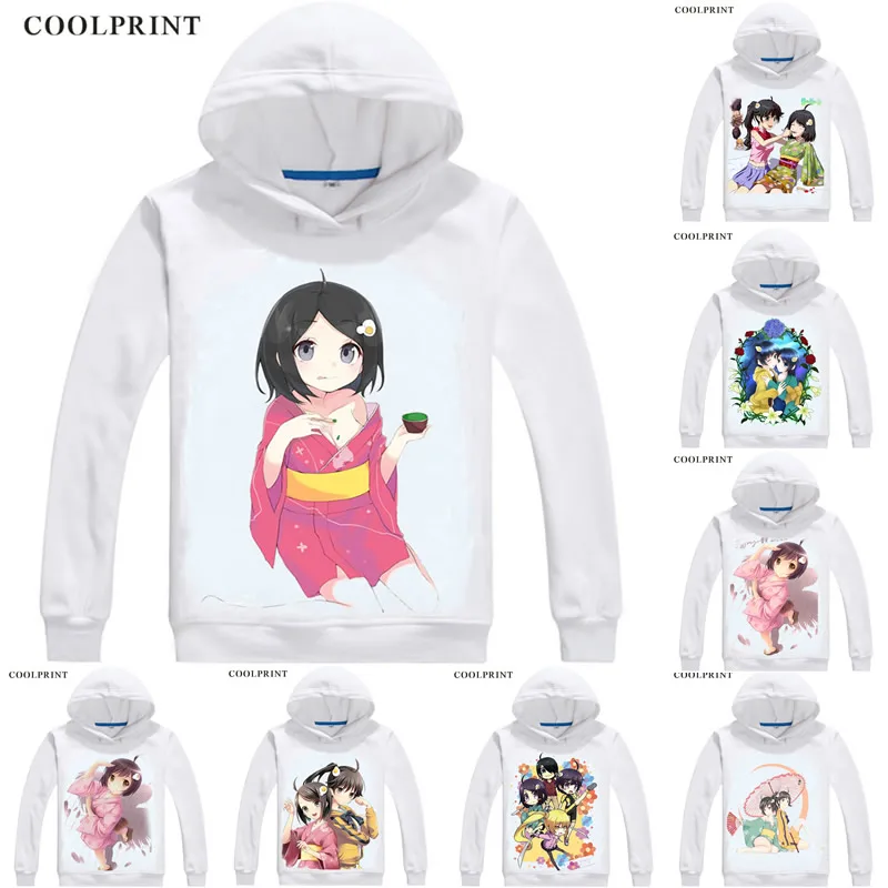 

Monogatari Hoodies Multi-style Hooded Hoodie Monogatari Araragi Tsukihi Bakemonogatari Nisemonogatari Cosplay Sweatshirts