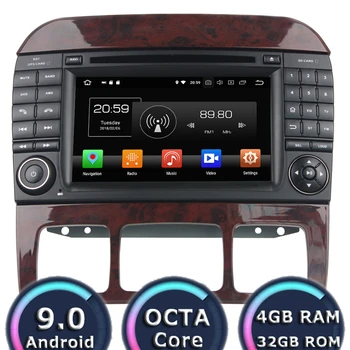 

Roadlover Android 9.0 Car DVD Player For Benz S-Class W220 S280 S320 S350 S400 S430 S500 Stereo GPS Navigation Automagnitol 2Din