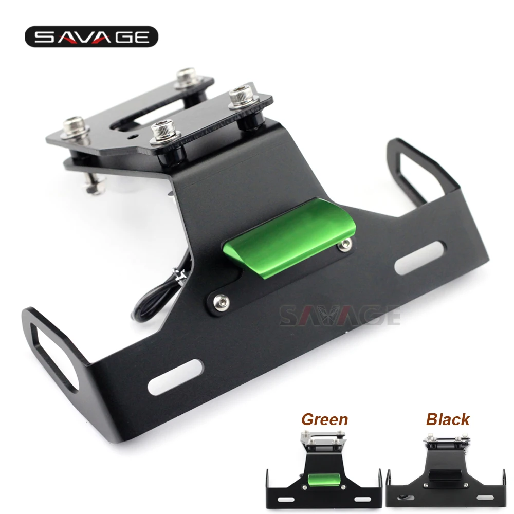  License Number Plate Holder Frame For KAWASAKI Z 900 Z900 2017-2020 2018 2019 Motorcycle Accessorie - 4000210543480