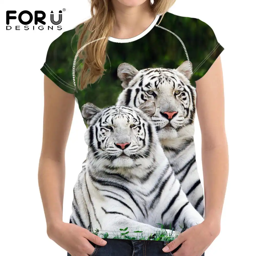 feminine tiger shirt