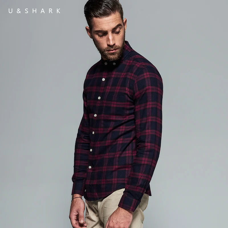 red flannel shirt outfit men