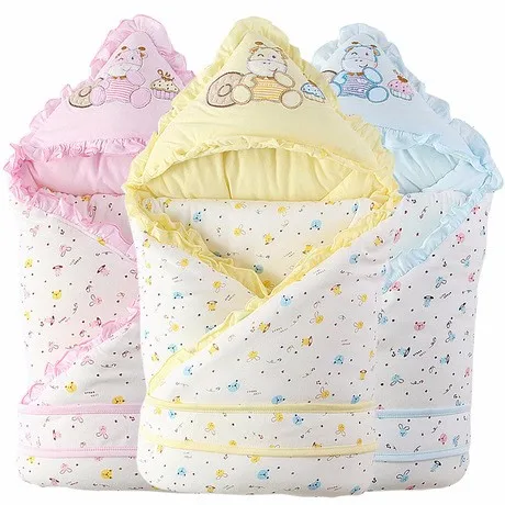 Мягкое принимающее одеяло s Аксессуары для детской одежды Хлопковое одеяло и пеленание 90*90 см Утепленные зимние Новорожденные Одеяла для младенцев