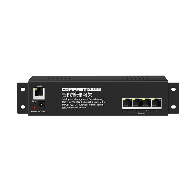 Comfast RF105 100 м интеллектуальная "начинка" Gateway AC шлюз маршрутизации QCA531 сетевой маршрутизатор с 4 порта LAN(локальной сети 10/100 Мбит/с Wi-Fi проект Nework