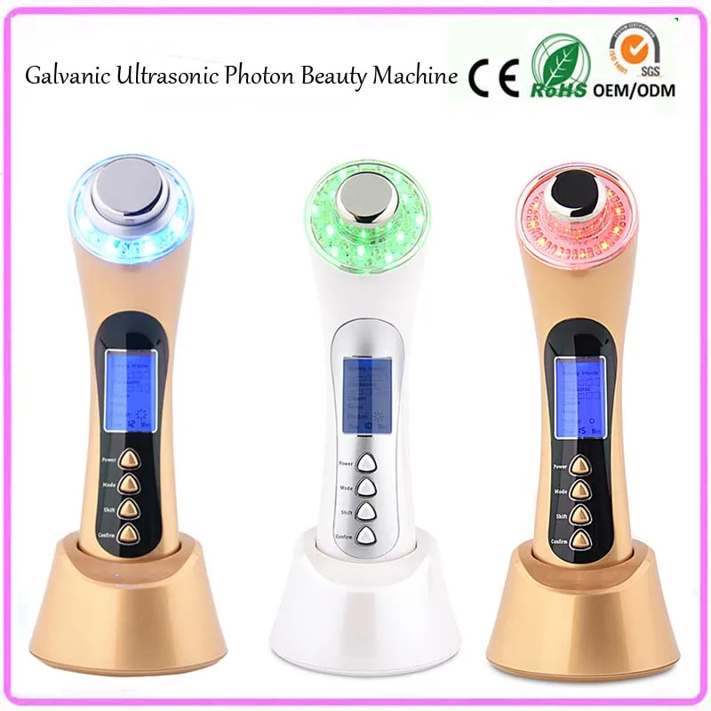 3mhz Ultrasonic Galvanic High Frequency Vibration Acne Wrinkle Eraser