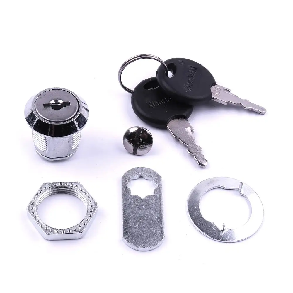 

Useful Zinc alloy Cam Lock Filing Cabinet Post Mailbox Drawer Cupboard Locker with 2 Keys