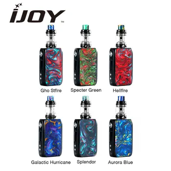 

New IJoy Shogun Univ Kit Powered By Dual 18650 180W Box Mod Katana Vape Tank 2ml/5.5ml Vaporizer E-Cigarette Vape Kit VS DRAG 2