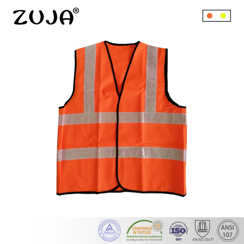 

Reflective Vest High Visibility PVC tape Safety Vest Outdoor