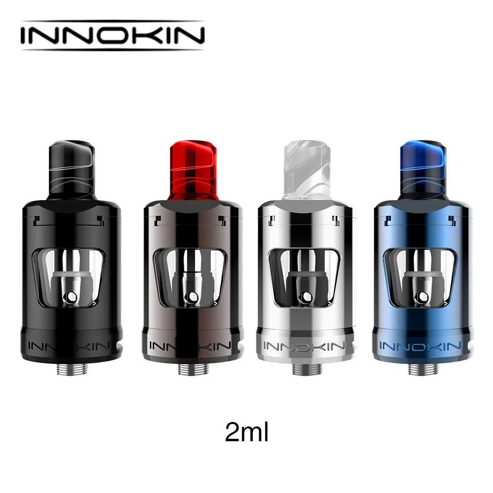 

New Original Innokin Zlide Tank with 2ml Capacity & 22.7mm Diameter & Z-PLEX3D Mesh Coil & Leakage-proof vs Zenith MTL Atomizer