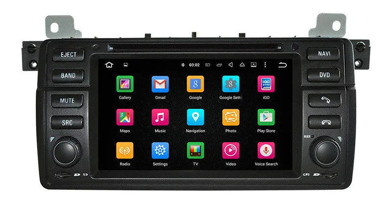 Android 8,0 dvd-плеер автомобиля для BMW 3 серии E46 M3 с gps навигации радио BT USB AUX DVR WI-FI аудио-Видео Стерео 4 ядра 4 г+ 32 г
