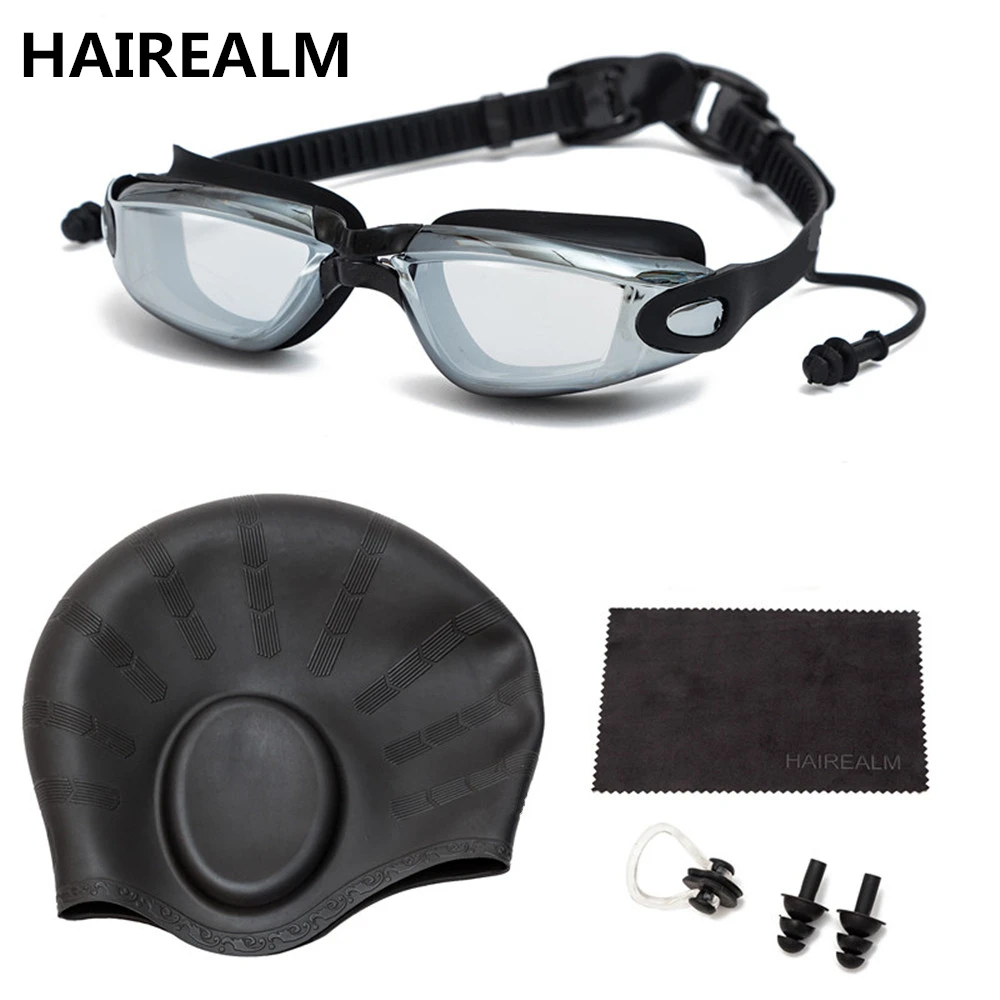 Myopia Anti Fog for Adult diopter prescription Swimming glasses