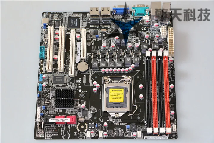 Бесплатная доставка оригинальные платы для ASUS p7f-m DDR3 LGA 1156 для Intel 3420 PCH ECC памяти 16 ГБ VGA Desktop motherborad