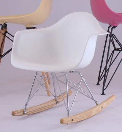 Современный дизайн детское кресло-качалка. Детская качалка. Для отдыха гостиная мебель. Пластиковый модный стул. Балкон кресло-качалка