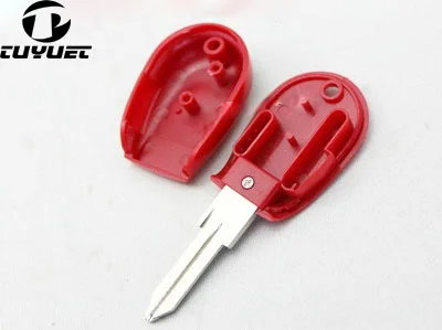 1995-1998 Alfa Romeo 145,146 Transponder Key shell with GT15R Blade -Black Red (9)-1