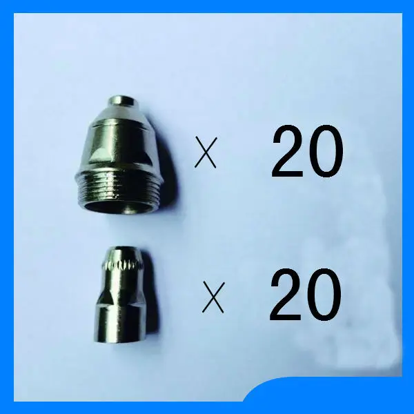 

free shipping P80 Panasonic Air Plasma Cutting Cutter Torch Consumables,Plasma Nozzles, Plasma TIPS Electrode tip40PK