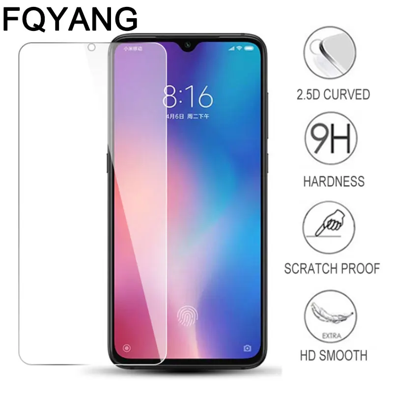 FQYANG 2 шт 9H 0 26 мм закаленное стекло для XIAOMI Mi 9 9SE SE Защитная пленка экрана REDMI NOTE7 |