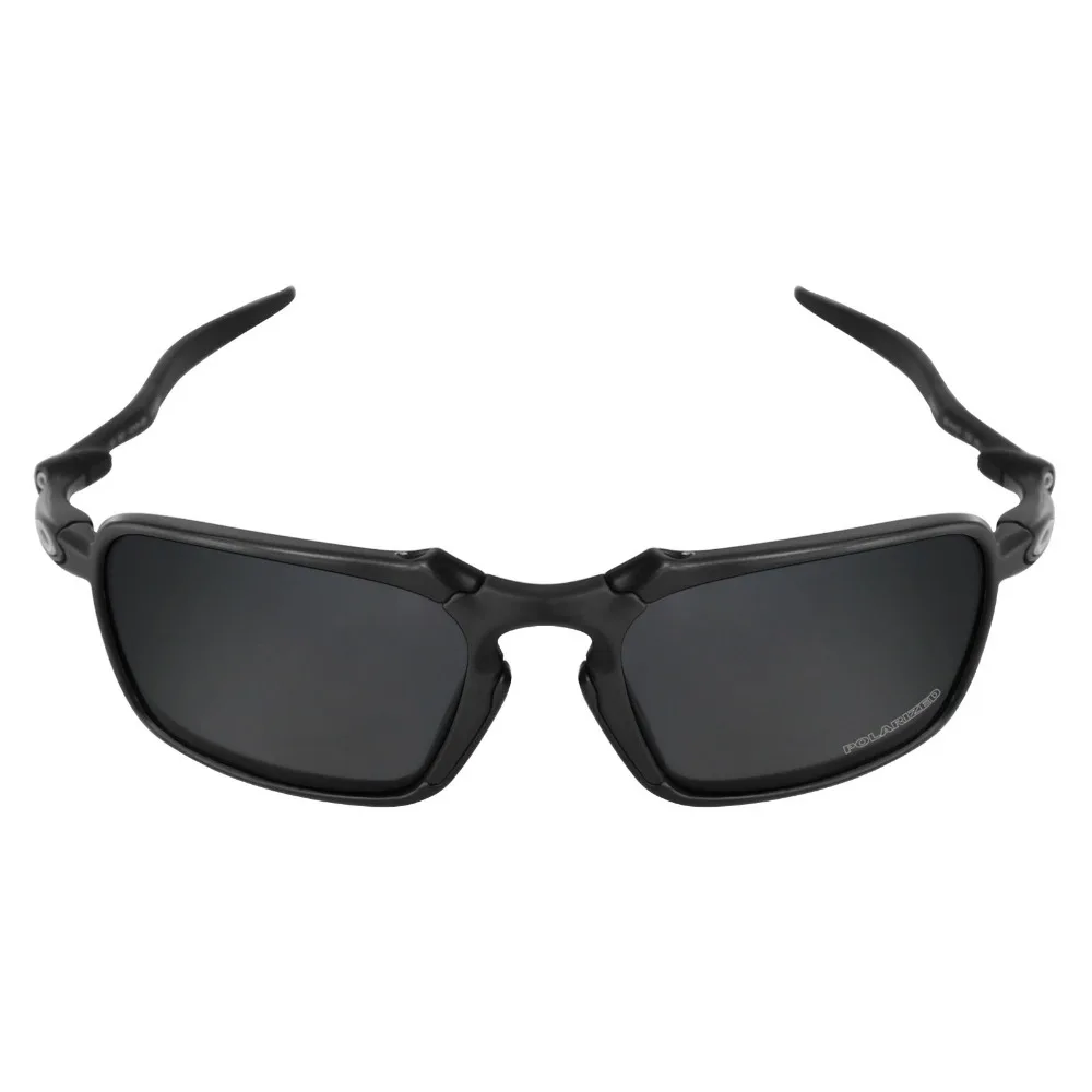 Mryok+ POLARIZED Resist SeaWater Replacement Lenses for Oakley Badman Sunglasses Stealth Black