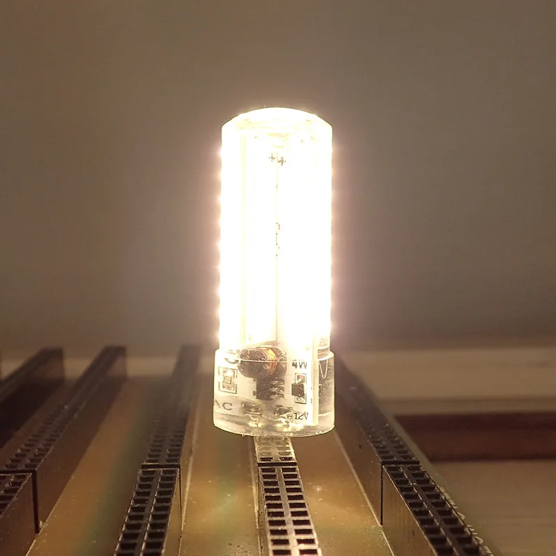 5 шт. 4 Вт 450lm G4 3014SMD супер яркая 81LED лампа Кристальный светильник теплый белый
