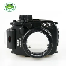 For Canon EOS M3 22mm Camera Waterproof Housing Case Underwater 40m Photography Impermeable Protective Box Outdoor Sport