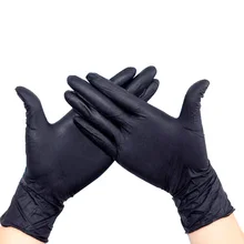 Тату-Перчатки Латексные водостойкий боди-арт черные одноразовые аксессуары большого размера тату гольфы для постоянного макияжа тату Поставка