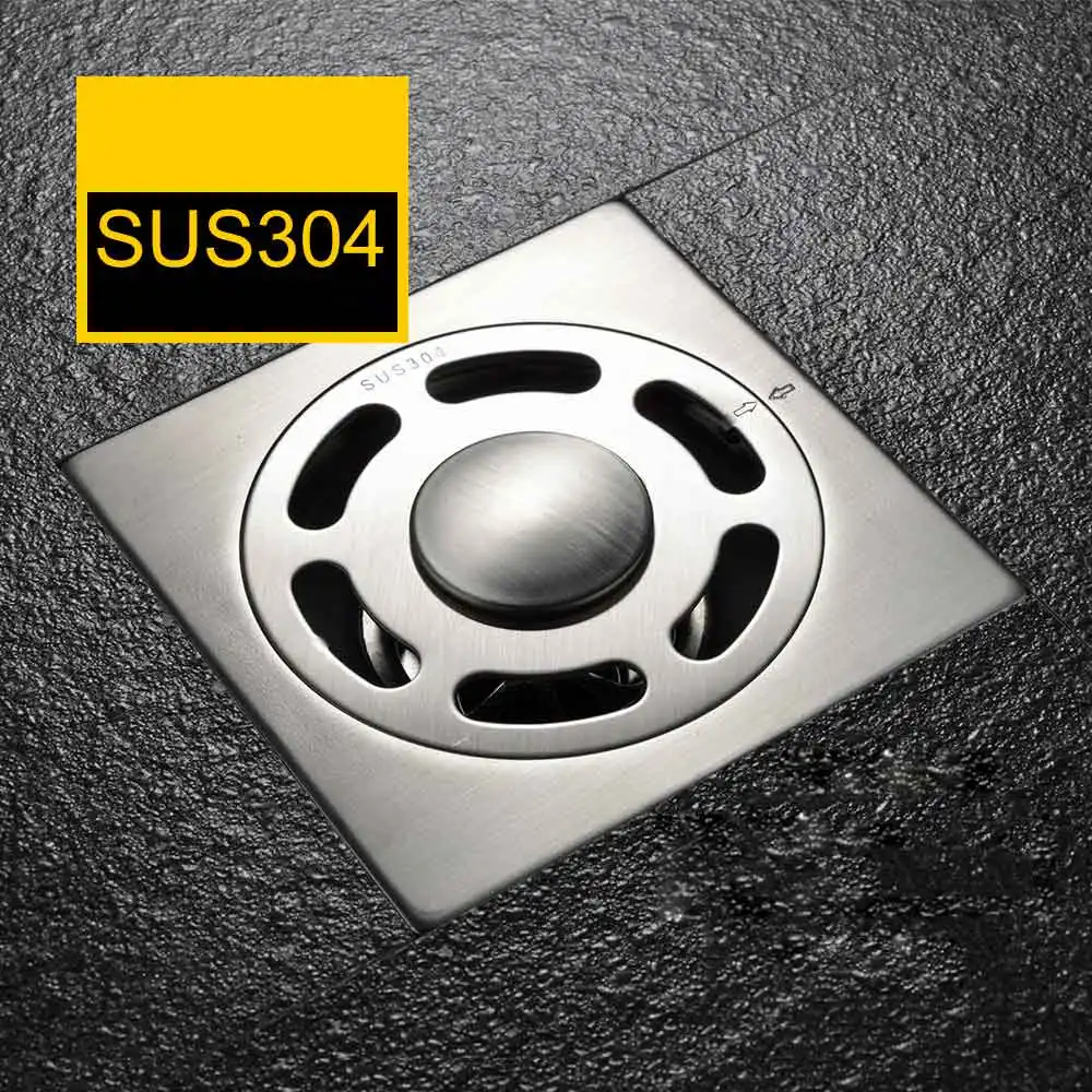 

Drains Floor cover Anti-odor Bathroom Floor Drainer bath drains stopper Bathroom Shower Drainers Strainers