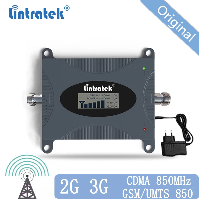 CDMA Ретранслятор Сигнала GSM 850 МГц 2G 3G 4G UMTS Стандартный усилитель сигнала сотового
