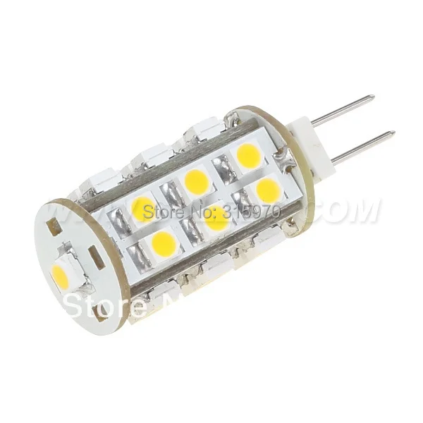 

Free Shipment Dimmable Led G6.35 Bulb Lighting 25LED 3528SMD 1.4W Wide voltage DC10-30V/AC8-20V1.4W White Warm White 1pcs/lot