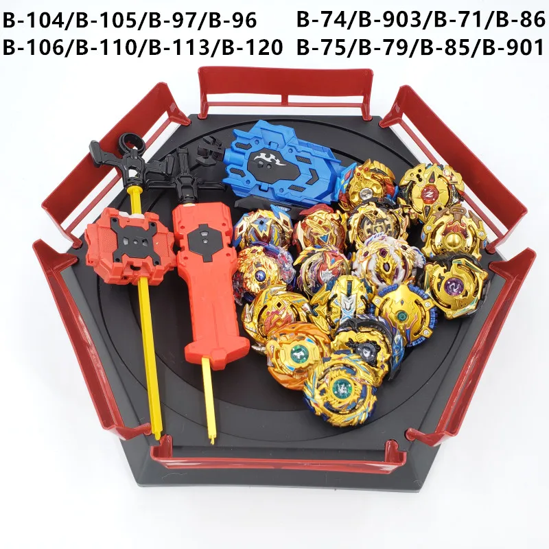 New gold Beyblade burst Toupie B-903 B-127 B-71 Metal Fusion bables Fafnir Box blade Bey blade For Childn Toy