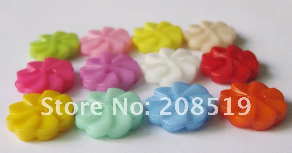

NBNLAV 13mm/18mm fashion buttons kids cloth sewing supplies multicolors 100pcs DIY craft accessory