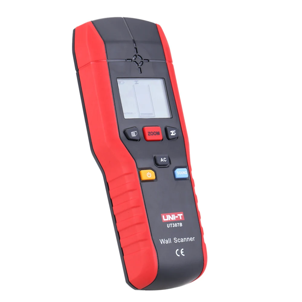 

UNI-T UT387B Multifunctional Handheld Wall Detector Metal Wood AC Cable Finder Scanner ndustrial Metal Detectors