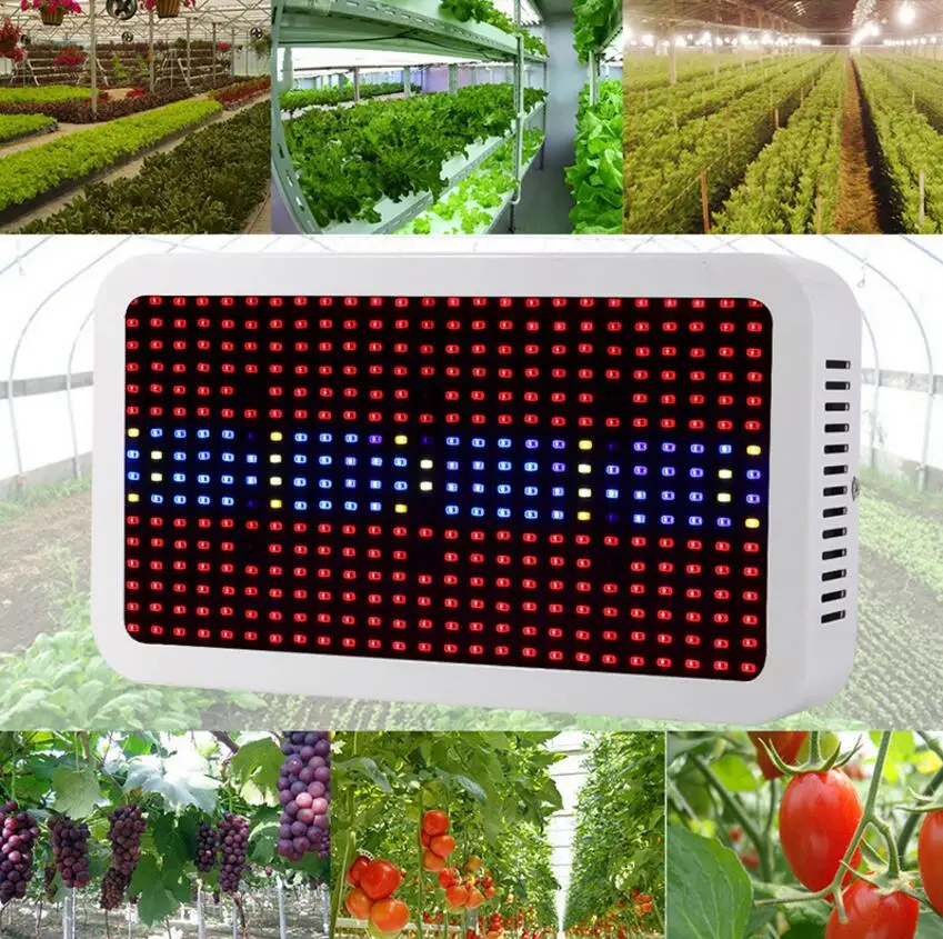 

400W 600W 800W 1000W 1200W 1600W LED Grow Light Full Spectrum Red/Blue/White/UV/IR For Indoor Plant and Flower free shipping
