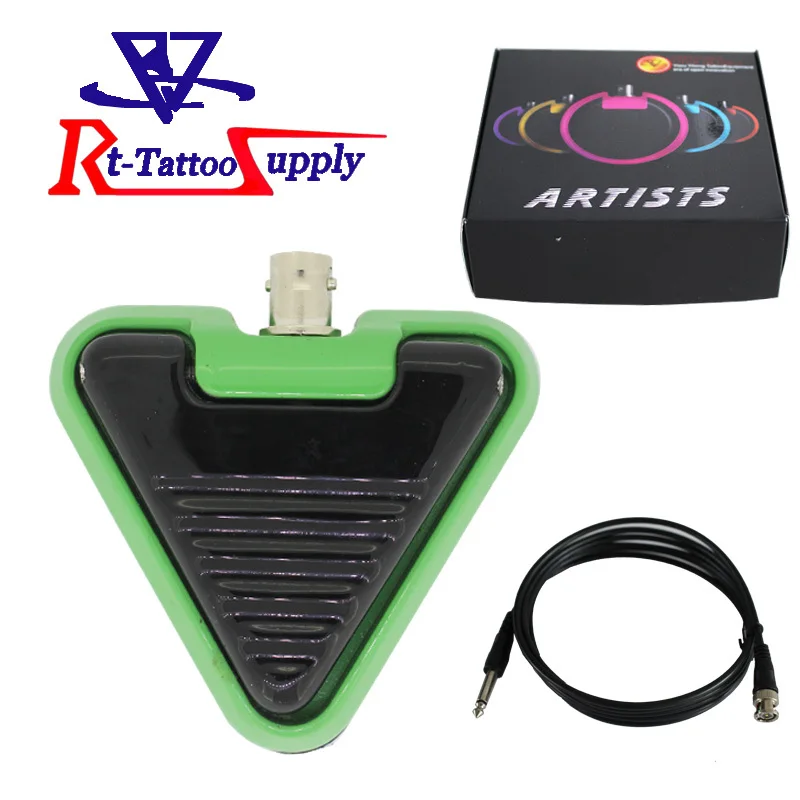 

Triangle Design With Colorful Footswitch For Tattoo Power Supply Tot Sale Free Shipping