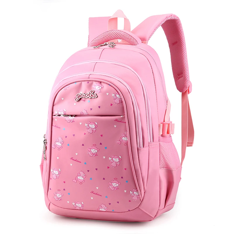 

2019 Girl Backpack Children Pupil Creative Cute Fashion Print Backpack College Women Bag Large Capacity Leisure Mochila Infantil